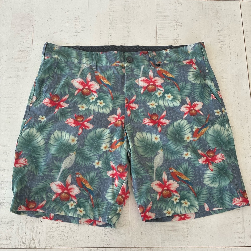 Tropical Floral Men's Swim Shorts